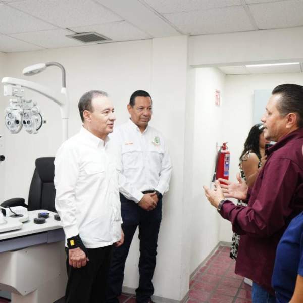 Beneficia Gobernador Durazo a más de 87 mil derechohabientes de ISSSTESON con Clínica de Oftalmología en Hermosillo